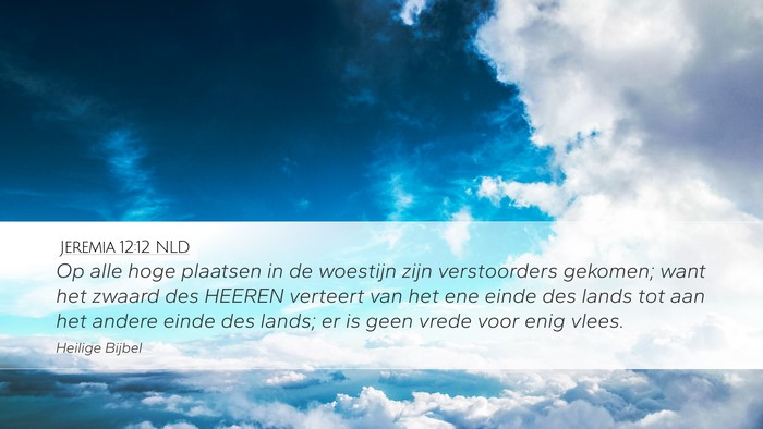 Jeremia 12:12 NLD Bible Verse Image