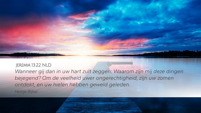 Jeremia 13:22 NLD Bible Verse Image