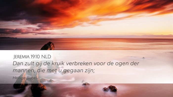 Jeremia 19:10 NLD Bible Verse Image