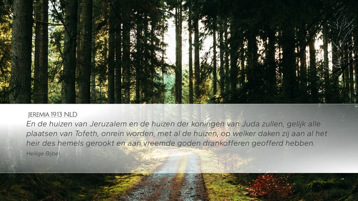 Jeremia 19:13 NLD Bible Verse Image