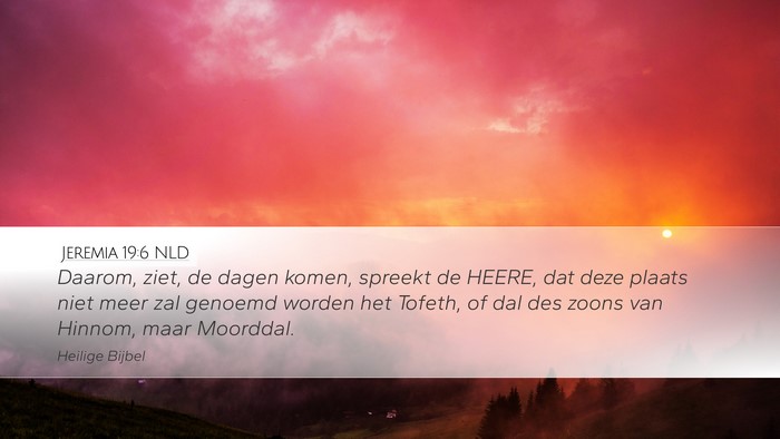 Jeremia 19:6 NLD Bible Verse Image