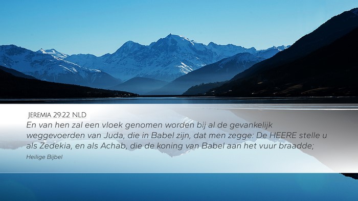 Jeremia 29:22 NLD Bible Verse Image