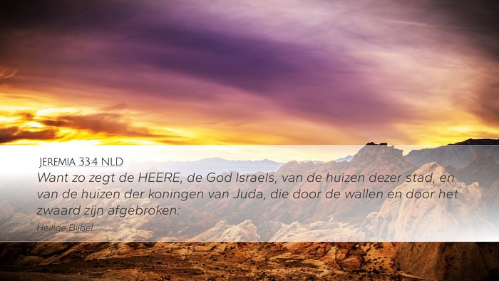 Jeremia 33:4 NLD Bible Verse Image