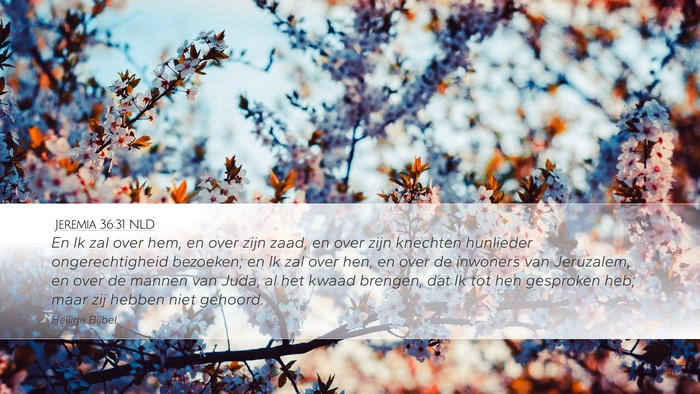 Jeremia 36:31 NLD Bible Verse Image