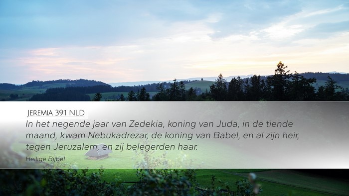 Jeremia 39:1 NLD Bible Verse Image