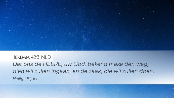 Jeremia 42:3 NLD Bible Verse Image