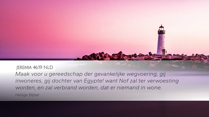 Jeremia 46:19 NLD Bible Verse Image
