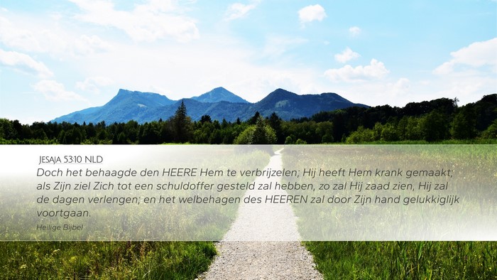 Jesaja 53:10 NLD Bible Verse Image
