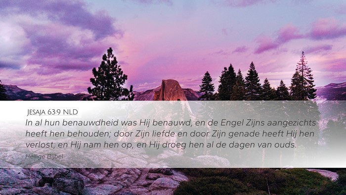 Jesaja 63:9 NLD Bible Verse Image