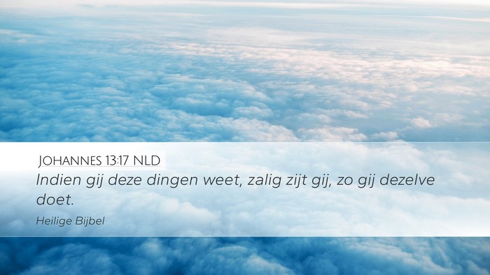 Johannes 13:17 NLD Bible Verse Image