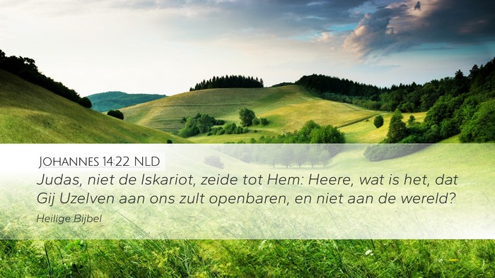 Johannes 14:22 NLD Bible Verse Image