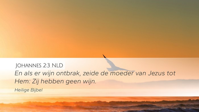 Johannes 2:3 NLD Bible Verse Image