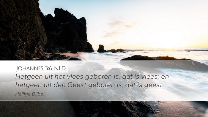 Johannes 3:6 NLD Bible Verse Image
