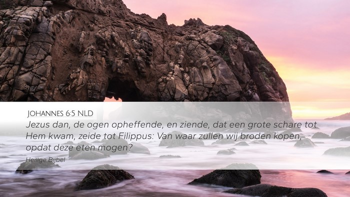Johannes 6:5 NLD Bible Verse Image