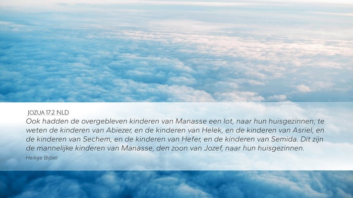 Jozua 17:2 NLD Bible Verse Image