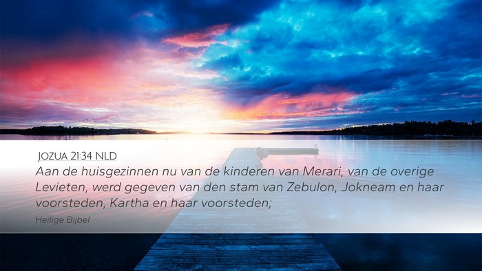 Jozua 21:34 NLD Bible Verse Image