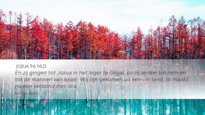 Jozua 9:6 NLD Bible Verse Image
