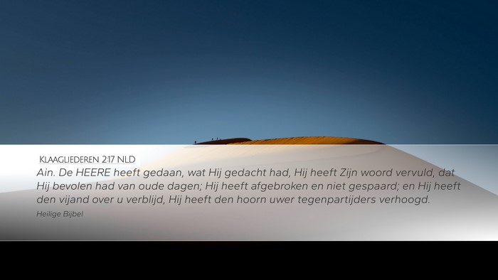 Klaagliederen 2:17 NLD Bible Verse Image