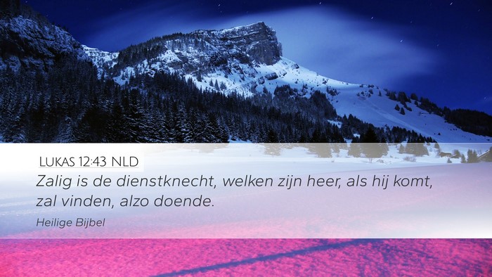 Lukas 12:43 NLD Bible Verse Image