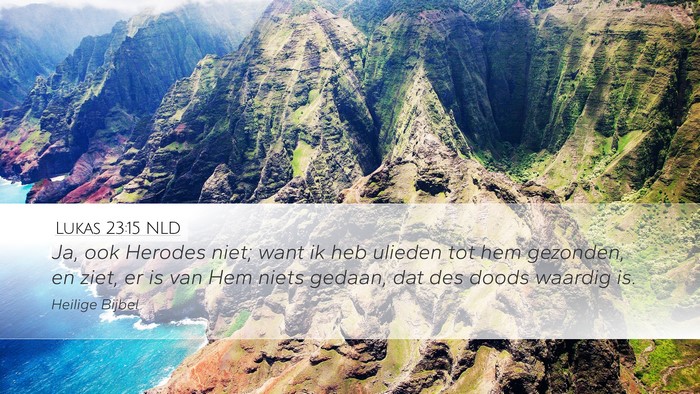 Lukas 23:15 NLD Bible Verse Image