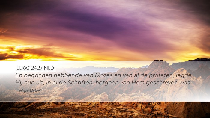 Lukas 24:27 NLD Bible Verse Image