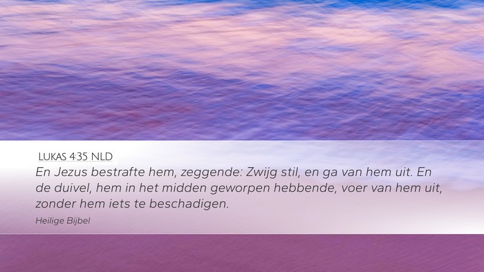 Lukas 4:35 NLD Bible Verse Image