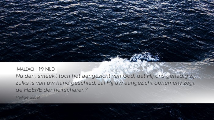 Maleachi 1:9 NLD Bible Verse Image