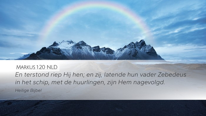 Markus 1:20 NLD Bible Verse Image