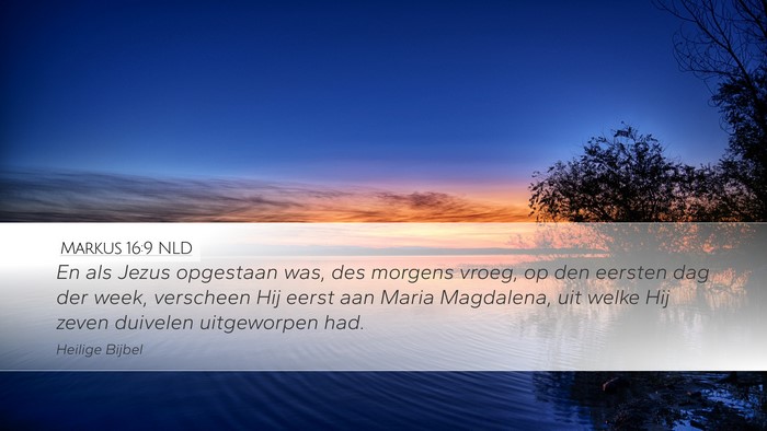 Markus 16:9 NLD Bible Verse Image