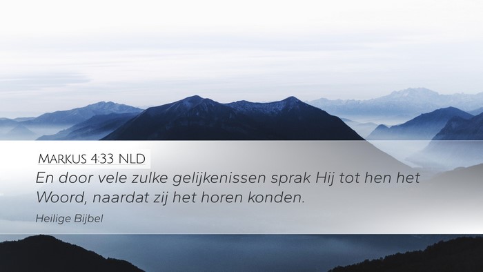 Markus 4:33 NLD Bible Verse Image