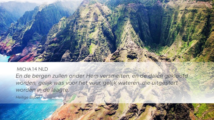 Micha 1:4 NLD Bible Verse Image