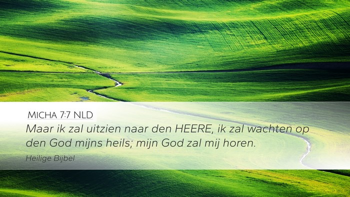 Micha 7:7 NLD Bible Verse Image