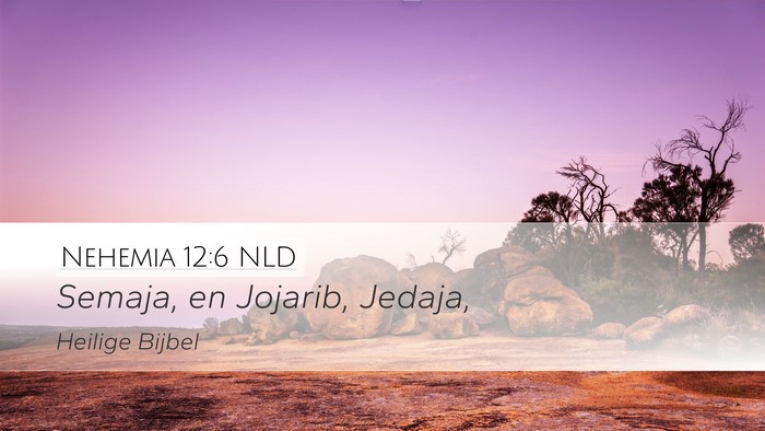 Nehemia 12:6 NLD Bible Verse Image
