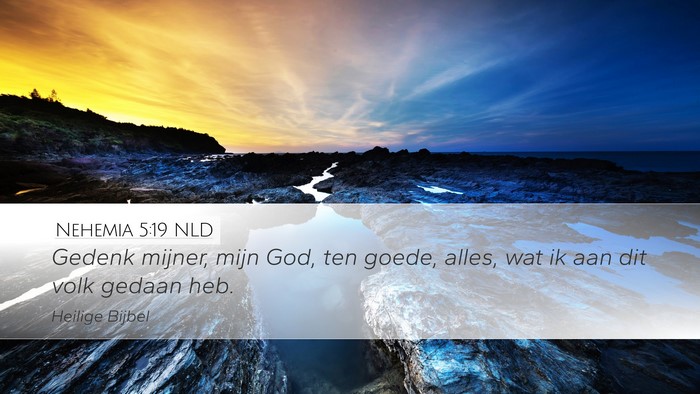 Nehemia 5:19 NLD Bible Verse Image