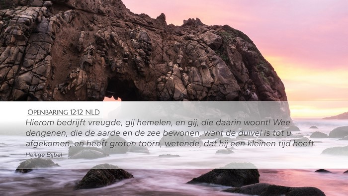 Openbaring 12:12 NLD Bible Verse Image