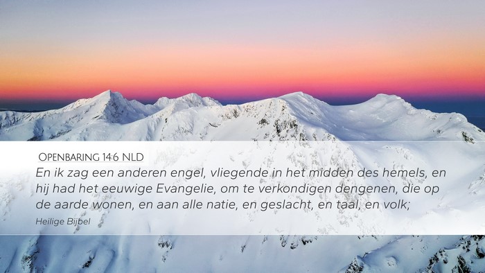Openbaring 14:6 NLD Bible Verse Image
