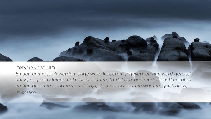 Openbaring 6:11 NLD Bible Verse Image