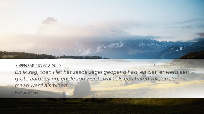 Openbaring 6:12 NLD Bible Verse Image