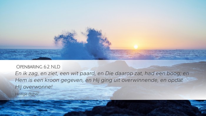 Openbaring 6:2 NLD Bible Verse Image