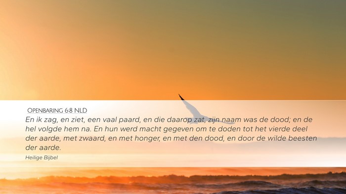 Openbaring 6:8 NLD Bible Verse Image