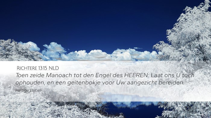 Richtere 13:15 NLD Bible Verse Image