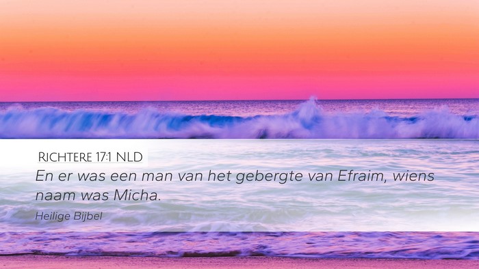 Richtere 17:1 NLD Bible Verse Image