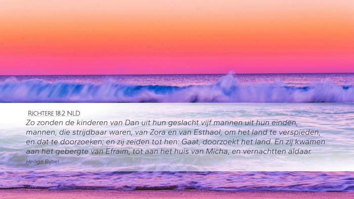 Richtere 18:2 NLD Bible Verse Image