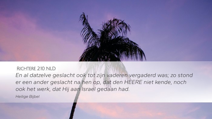 Richtere 2:10 NLD Bible Verse Image