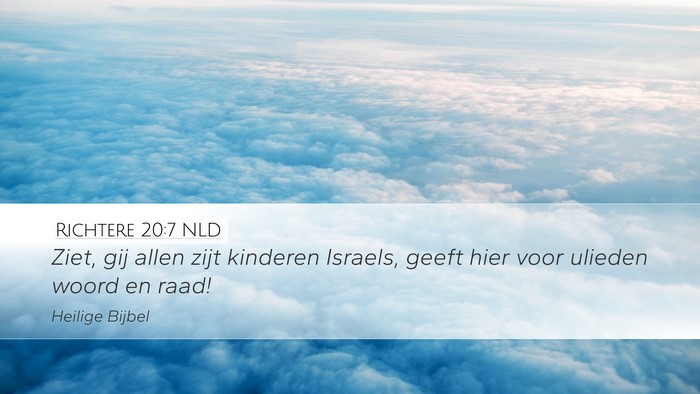 Richtere 20:7 NLD Bible Verse Image