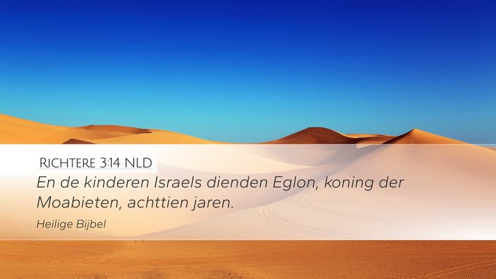 Richtere 3:14 NLD Bible Verse Image