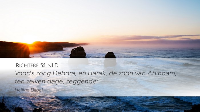 Richtere 5:1 NLD Bible Verse Image