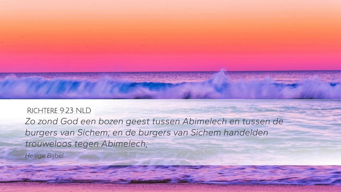 Richtere 9:23 NLD Bible Verse Image