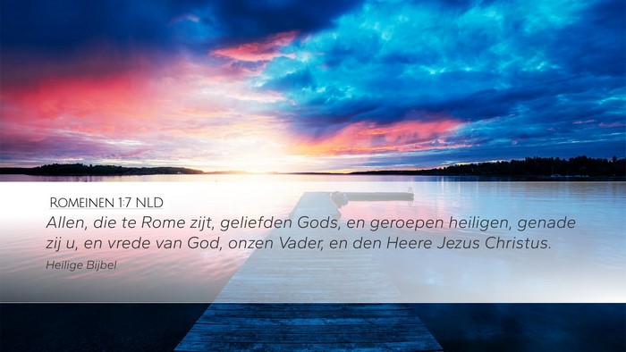 Romeinen 1:7 NLD Bible Verse Image