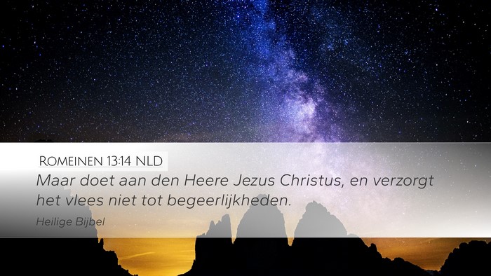 Romeinen 13:14 NLD Bible Verse Image